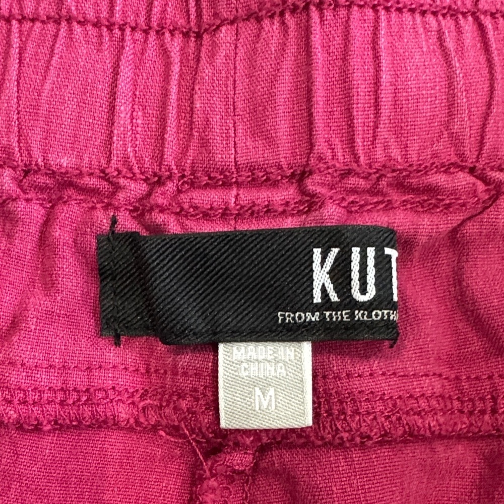 Kut from the Kloth Kut Christina Smocked
Band Linen Short Sz M - Picture 3 of 7